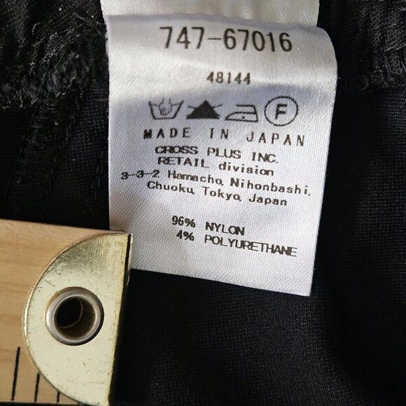 Atsuro Tayama Pants Womens US 10 Black Skinny Stretch Made In Japan Goth EUR 42 - Picture 14 of 16